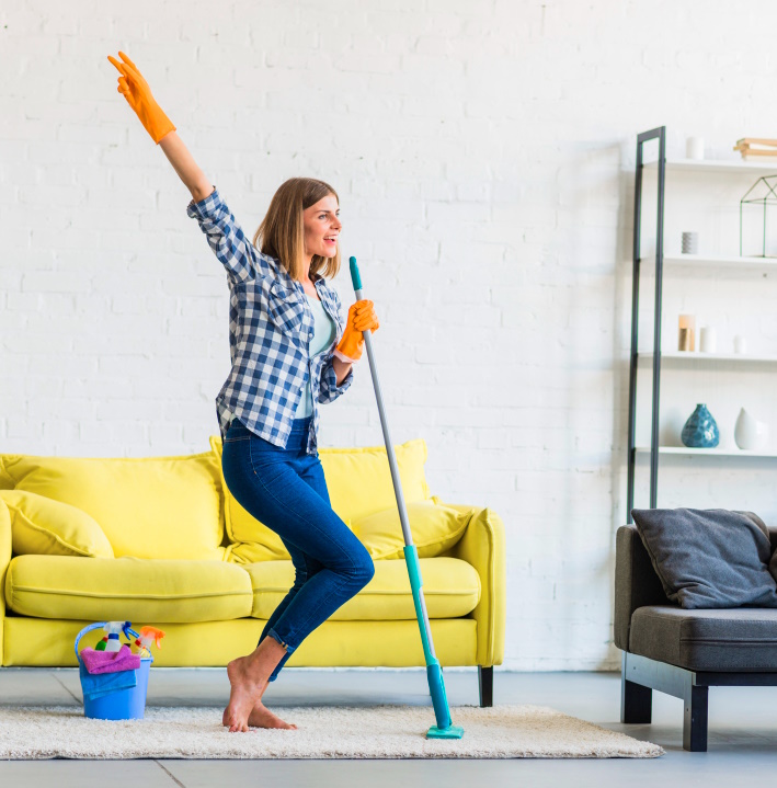 Slovácký úklid - práce